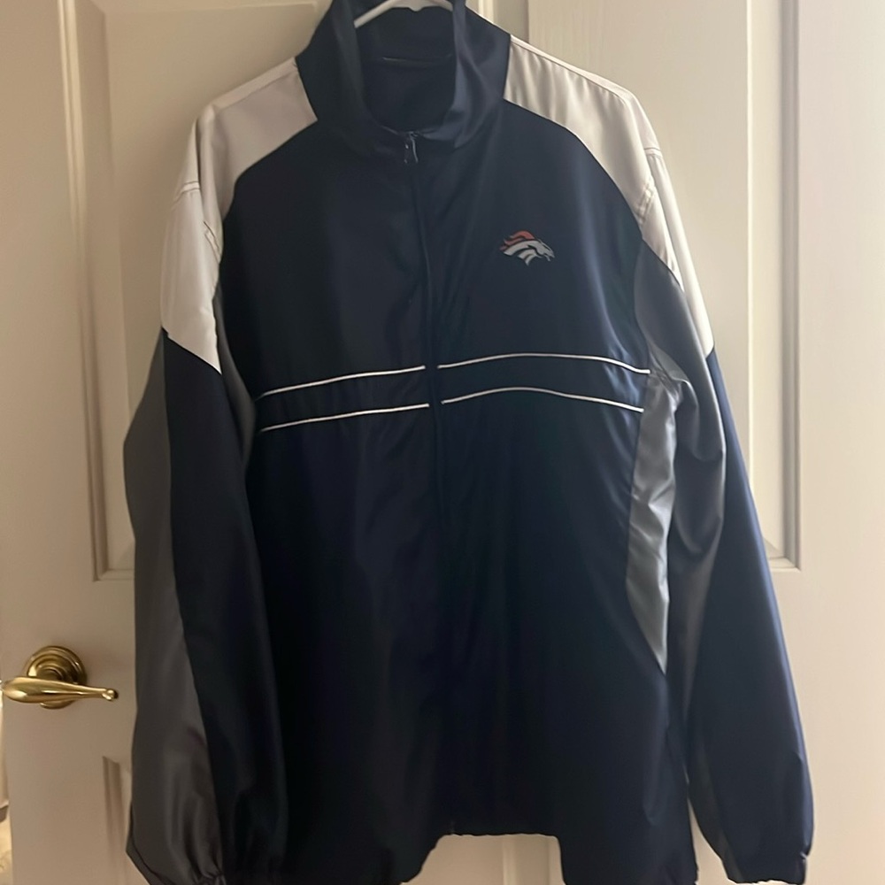 Denver Broncos Dunbrooke SI NFL Full Zip Windbreaker Men’s Jacket